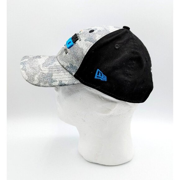 NASCAR Daytona 500 2/21/16 Silver Sparkle Camouflage Black Hat Cap Womens - Picture 5 of 8